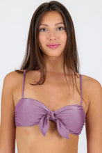 Laad de afbeelding in de Gallery-viewer, Top Shimmer-Harmonia Bandeau-Knot
