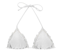 Laad de afbeelding in de Gallery-viewer, Top Shimmer-Wit Frufru
