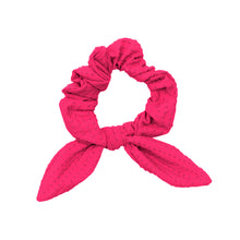 Laad de afbeelding in de Gallery-viewer, Dots-virtueel-roze scrunchie
