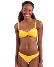 Laad de afbeelding in de Gallery-viewer, Set Malibu-Gele Bandeau-Duo Essential
