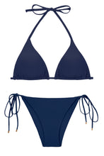 Laad de afbeelding in de Gallery-viewer, Set Navy Tri-Inv Lacinho
