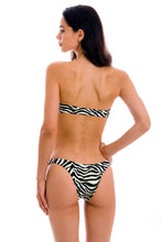 Laad de afbeelding in de Gallery-viewer, Set Wild-Zwart Bandeau-Reto High-Leg
