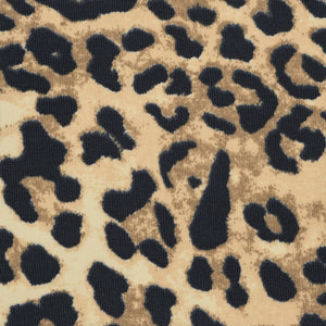 Top Leopardo-bandeau