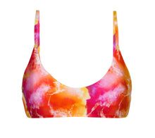 Laad de afbeelding in de Gallery-viewer, Top tiedye-rode bralette
